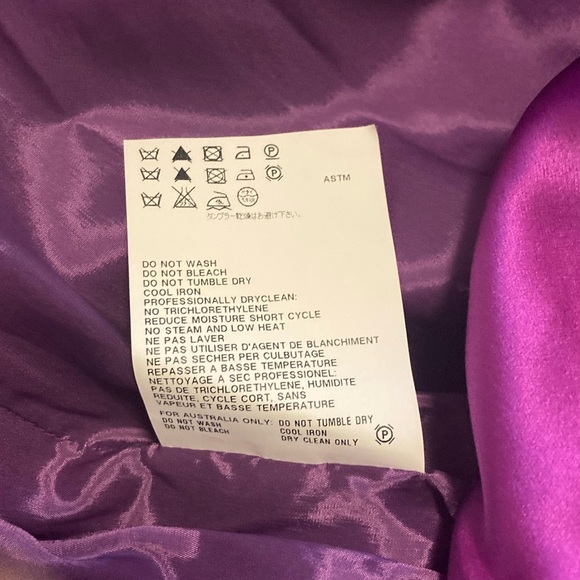 JIL SANDER purple dress size 34 - Picture 12 of 14
